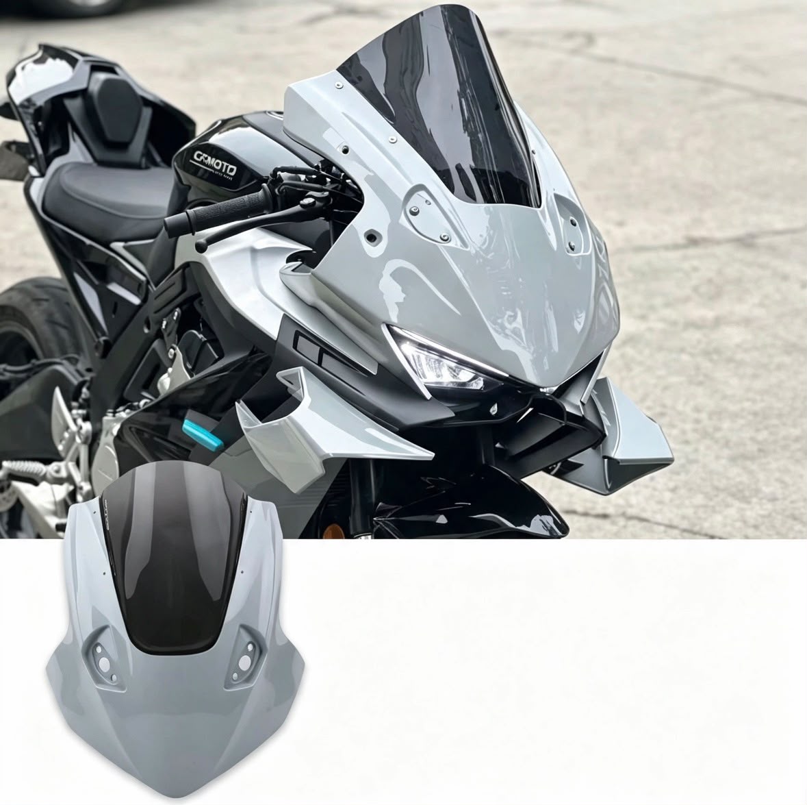 Race Series Full-Cover Frontverkleidung CFMOTO 675SR