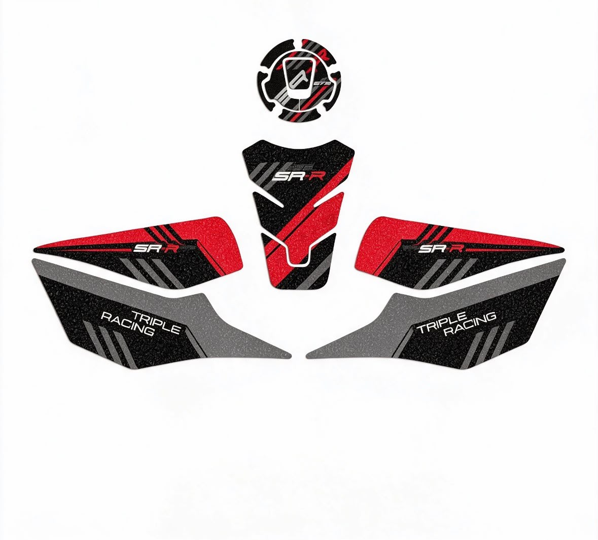 Tankpad Grip- Sandblasted für CF Moto 675SR