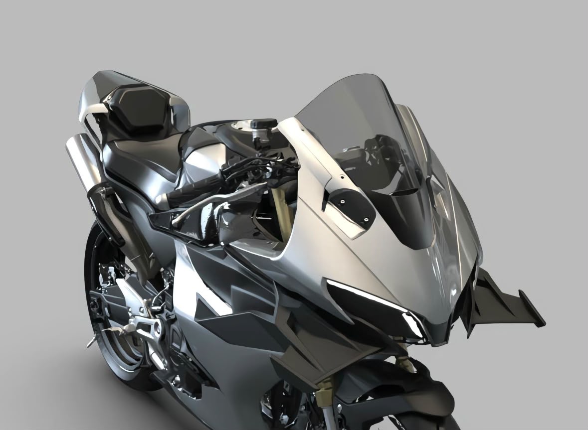 Dream V4 Windschild CFMOTO 450SR