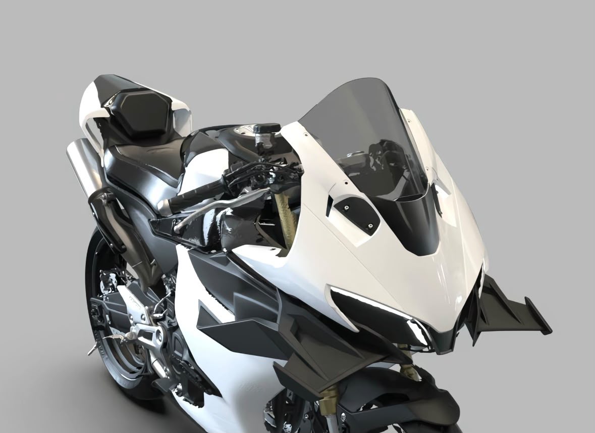Dream V4 Windschild CFMOTO 450SR