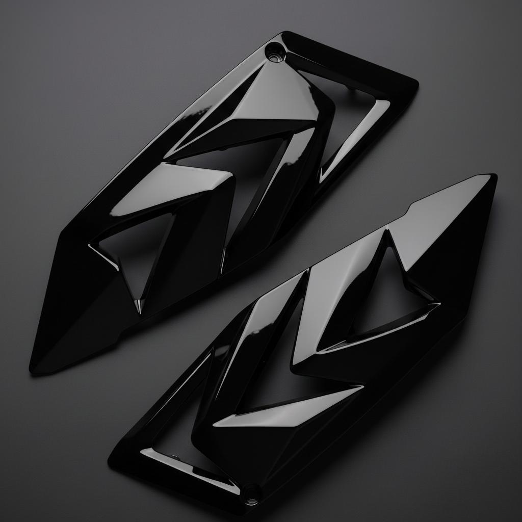 Shark-Fin Seitenverkleidung - Competition Version