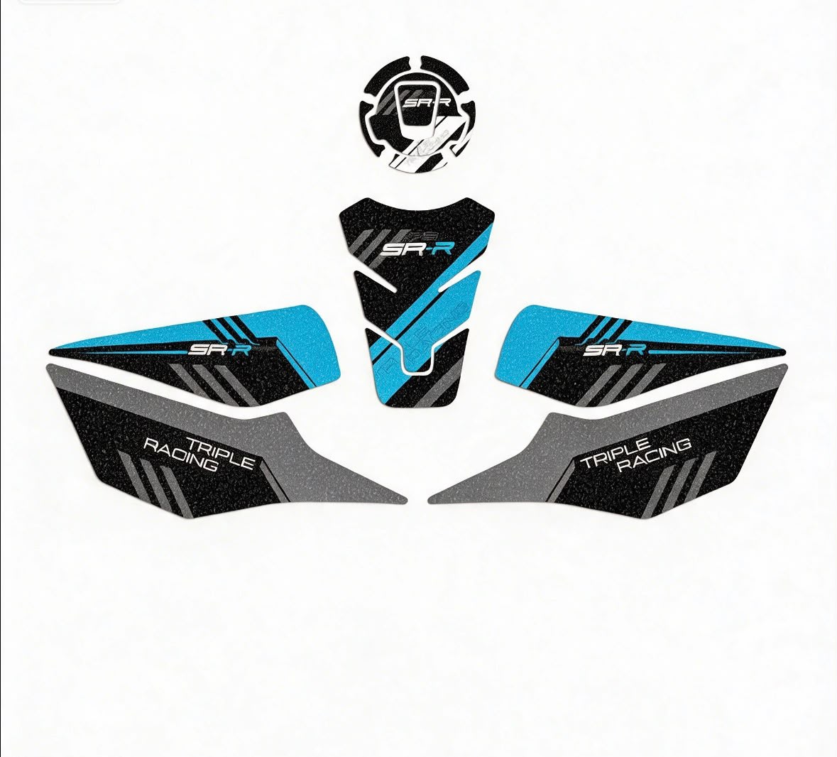 Tankpad Grip- Sandblasted für CF Moto 675SR